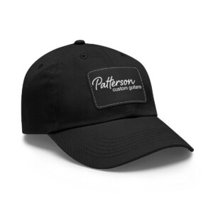 Patterson Modern Logo Hat with Leather Patch (Rectangle)