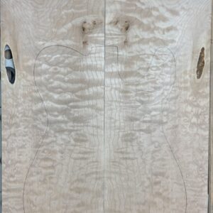 Quilt Maple Drop Top – 3A/Defect – 0.24" – #001
